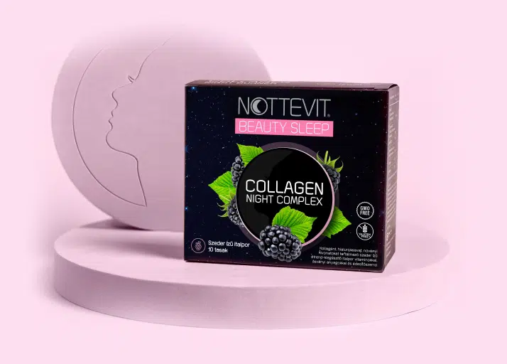 Nottevit Collagen Night Complex szeder ízű italpor