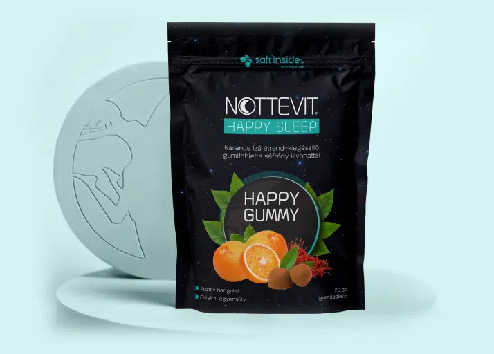 Nottevit Happy Gummy narancs ízű gumivitamin – 20db