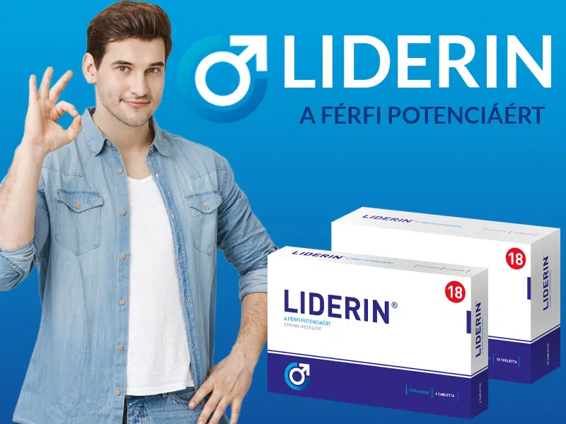 Természetes potenciafokozó férfiaknak! Ismerje meg a Liderin tablettát! 1 Természetes potenciafokozó férfiaknak! Ismerje meg a Liderin tablettát!