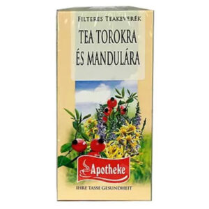 Apotheke Tea torokra és mandulára - 20 filter