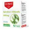 Dr. Herz Spirulina + Chlorella kapszula - 60db