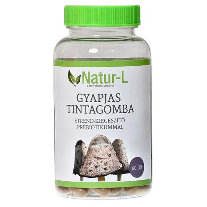 Natur-L Gyapjas Tintagomba kapszula - 60db 1 Natur-L Gyapjas Tintagomba kapszula - 60db