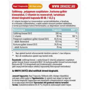 Dr. Herz Rezveratrol kapszula - 60db 3 Dr. Herz Rezveratrol kapszula - 60db - Image 2