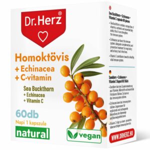 Dr. Herz Homoktövis+Echinacea+C-vitamin kapszula - 60db