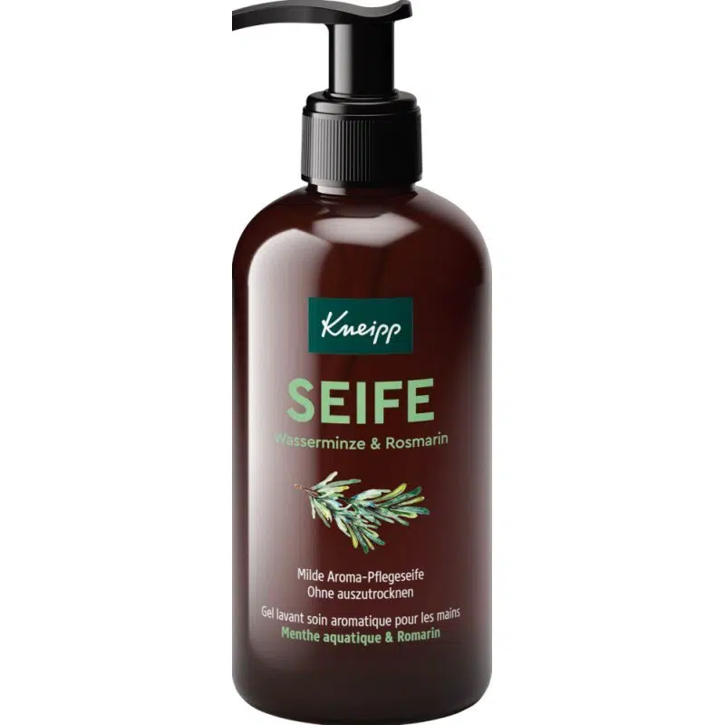 Kneipp Vízimenta tápláló kézmosó krémszappan - 250ml 1 Kneipp Vízimenta tápláló kézmosó krémszappan - 250ml
