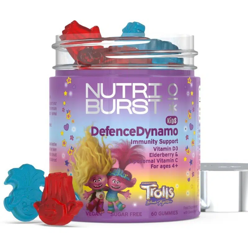 Nutriburst Kids Trolls DefenceDynamo gumivitamin - 60db 1 Nutriburst Kids Trolls DefenceDynamo gumivitamin - 60db