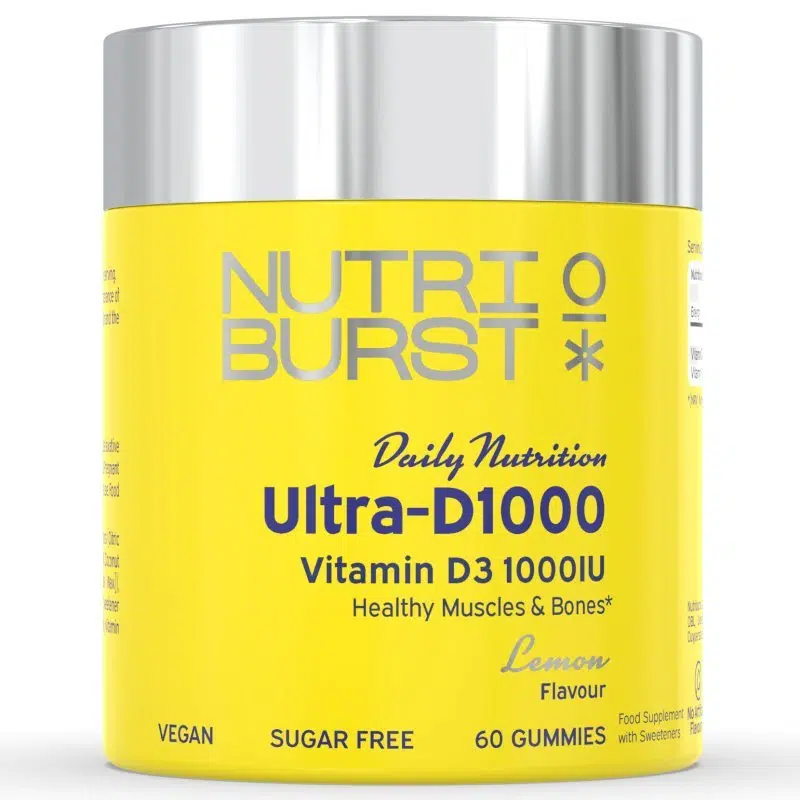 Nutriburst Ultra-D1000 gumivitamin - 60db 1 Nutriburst Ultra-D1000 gumivitamin - 60db