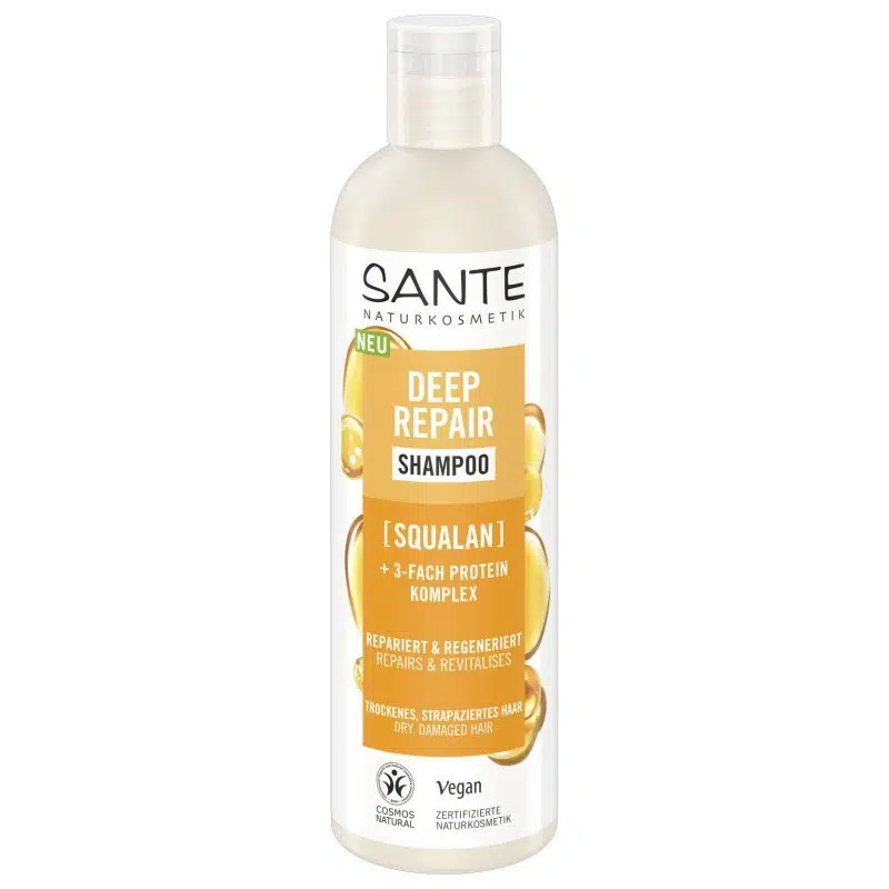Sante Helyreállító sampon szkvalánnal és fehérjekomplex-szel - 250ml 1 Sante Helyreállító sampon szkvalánnal és fehérjekomplex-szel - 250ml