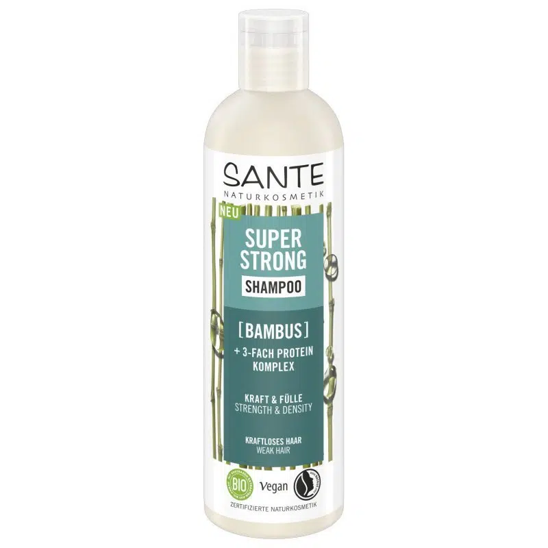 Sante Super strong sampon bambusszal és fehérje komplex-szel - 250ml 1 Sante Super strong sampon bambusszal és fehérje komplex-szel - 250ml