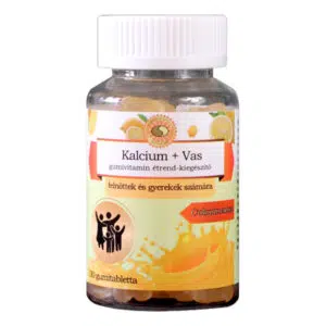 Sun Moon Kalcium+Vas gumivitamin - 30db