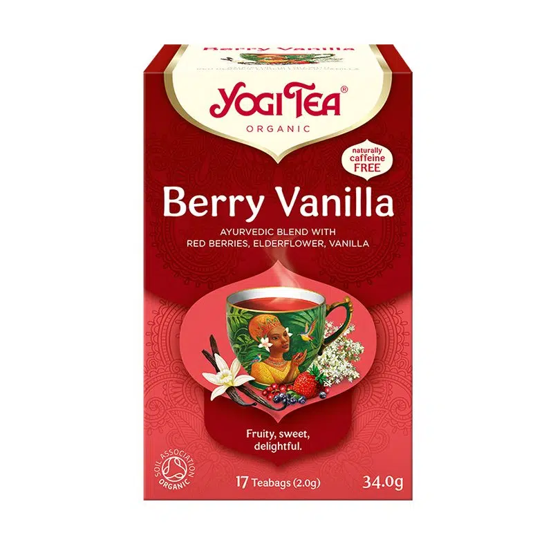 Yogi Bio Bogyós Gyümölcsös tea vaníliával - 17 filter/doboz 1 Yogi Bio Bogyós Gyümölcsös tea vaníliával - 17 filter/doboz