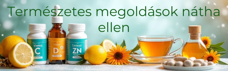 A nátha természetes kezelése és megelőzése vitaminokkal 9 Nátha