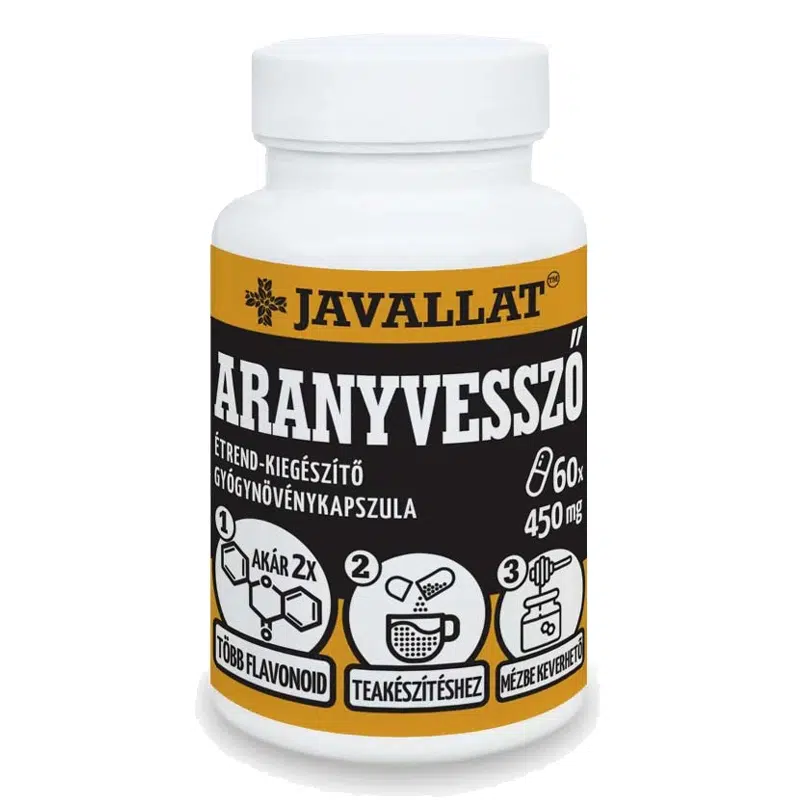 Javallat Aranyvessző kapszula - 60db 1 Javallat Aranyvessző kapszula - 60db