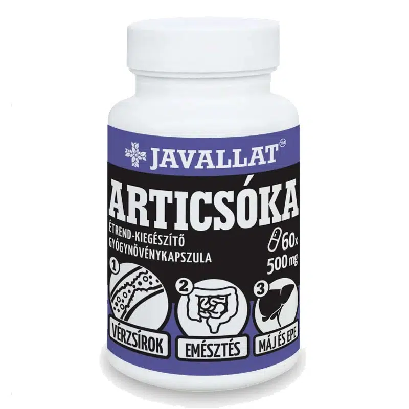 Javallat Articsóka kapszula - 60db 1 Javallat Articsóka kapszula - 60db