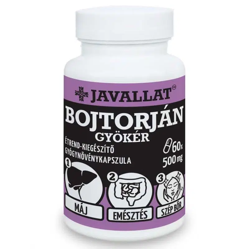 Javallat Bojtorjángyökér kapszula - 60db 1 Javallat Bojtorjángyökér kapszula - 60db