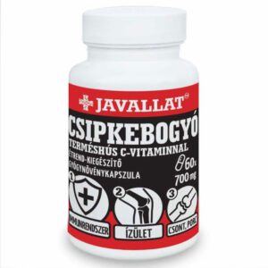 Javallat Csipkebogyó terméshús C-vitaminnal kapszula - 60db