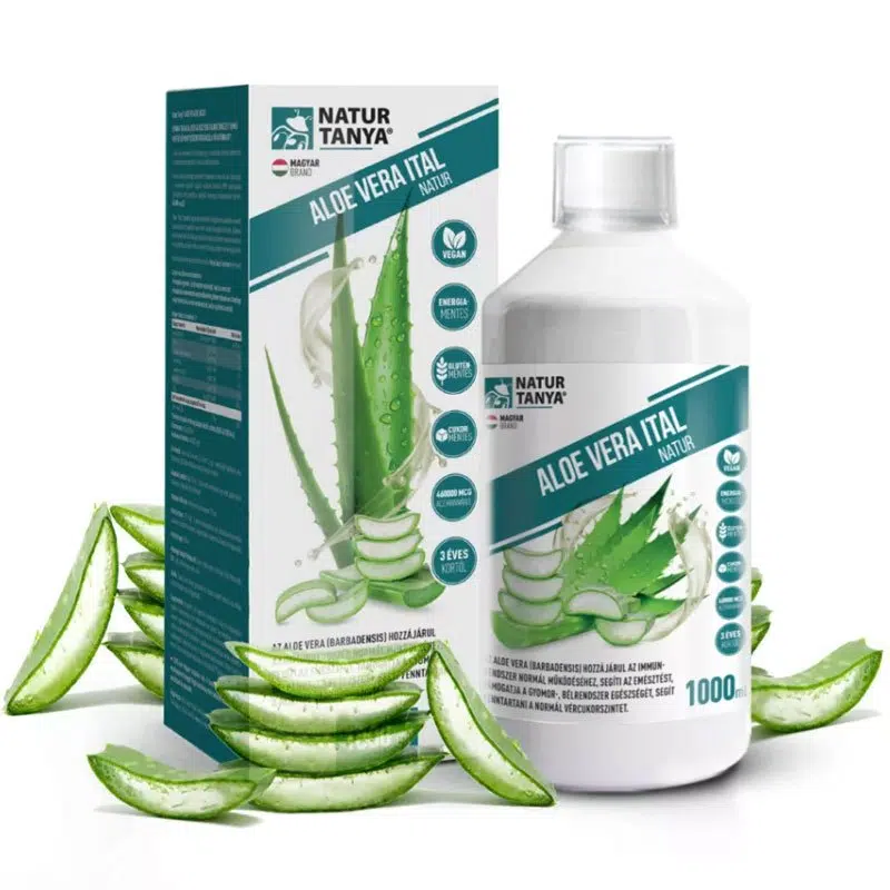 Natur Tanya Aloe Vera natúr ital - 1000ml 1 Natur Tanya Aloe Vera natúr ital - 1000ml