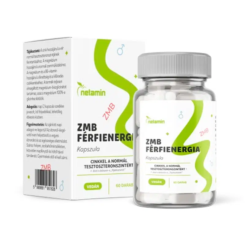 Netamin ZMB Férfienergia kapszula - 60db 1 Netamin ZMB Férfienergia kapszula - 60db