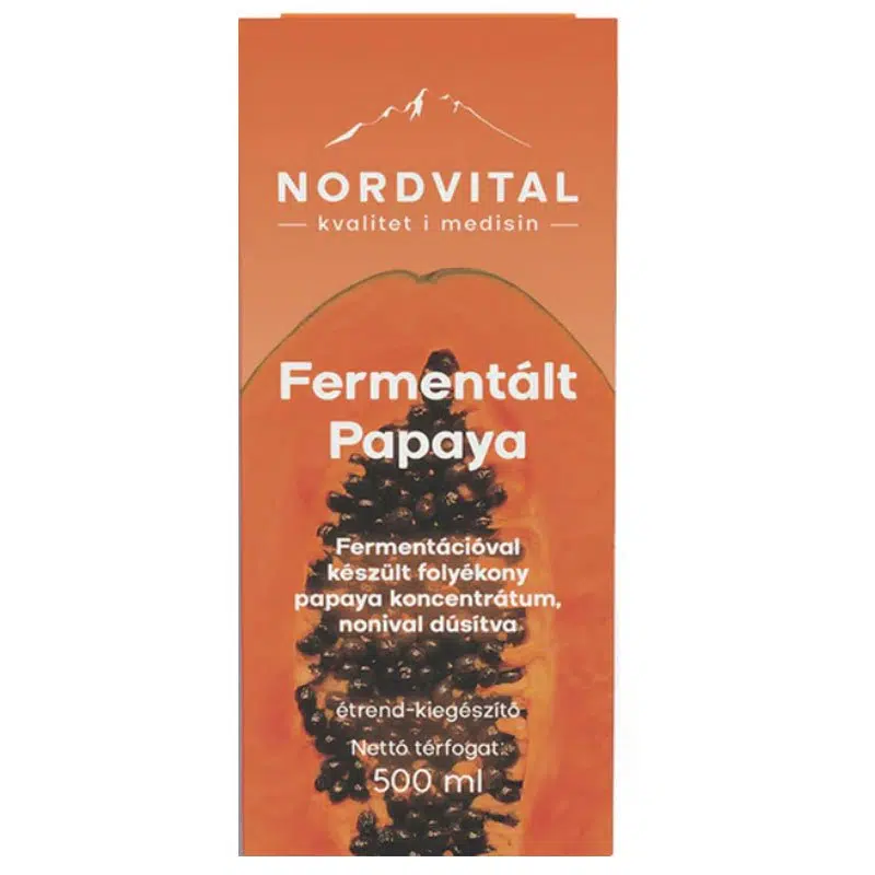 Nordvital Fermentált Papaya koncentrátum+Noni koncentrátum - 500ml 1 Nordvital Fermentált Papaya koncentrátum+Noni koncentrátum - 500ml