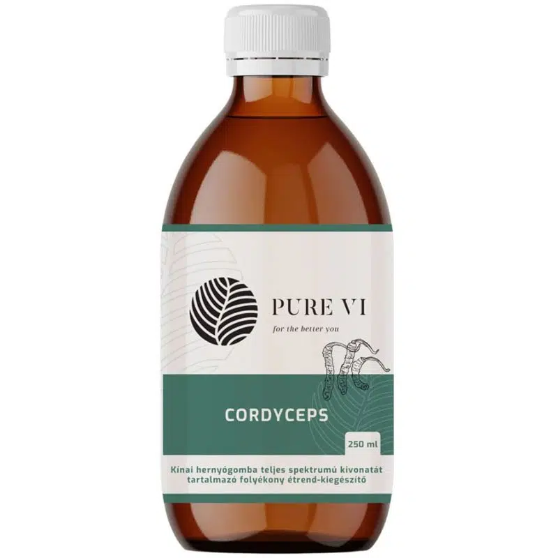 Pure Vi Cordyceps Kínai hernyógomba kivonat - 250ml 1 Pure Vi Cordyceps Kínai hernyógomba kivonat - 250ml