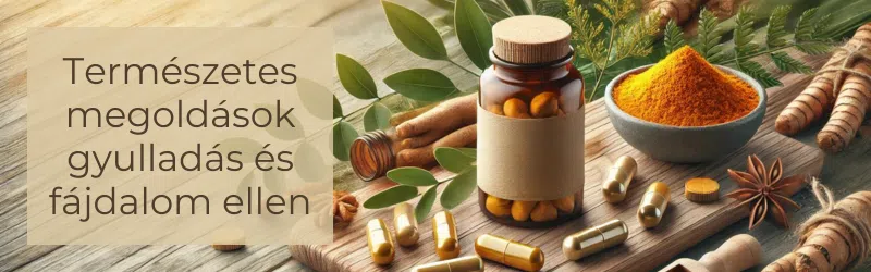 természetes megoldások gyulladás és fájdalom ellen