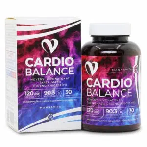 Mannavita Cardio Balance vérnyomás komplex kapszula - 120db