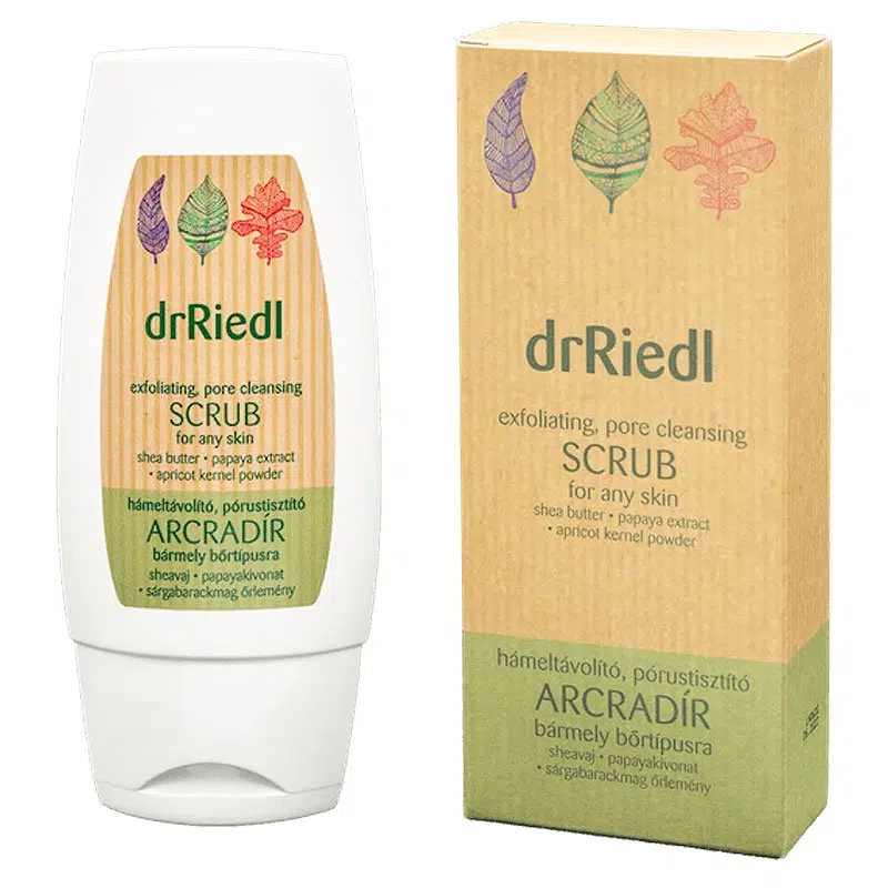 drRiedl Hámeltávolító Pórustisztító arcradír - 100ml 1 drRiedl Hámeltávolító Pórustisztító arcradír - 100ml