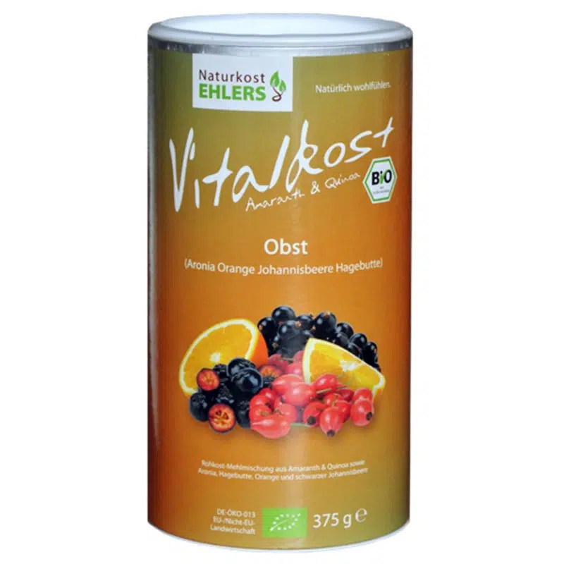 Ehlers Vitalkost Berkenye Narancs Ribizli natív élelmiszer - 375g 1 Ehlers Vitalkost Berkenye Narancs Ribizli natív élelmiszer - 375g