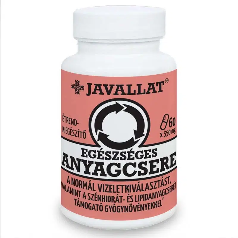 Javallat Egészséges anyagcsere kapszula - 60db 1 Javallat Egészséges anyagcsere kapszula - 60db