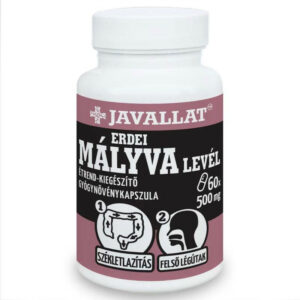Javallat Erdei mályva levél kapszula - 60db