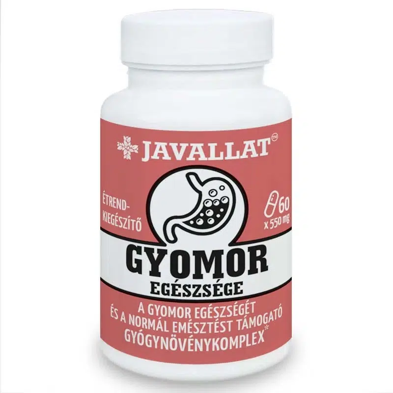 Javallat Gyomor egészsége kapszula - 60db 1 Javallat Gyomor egészsége kapszula - 60db