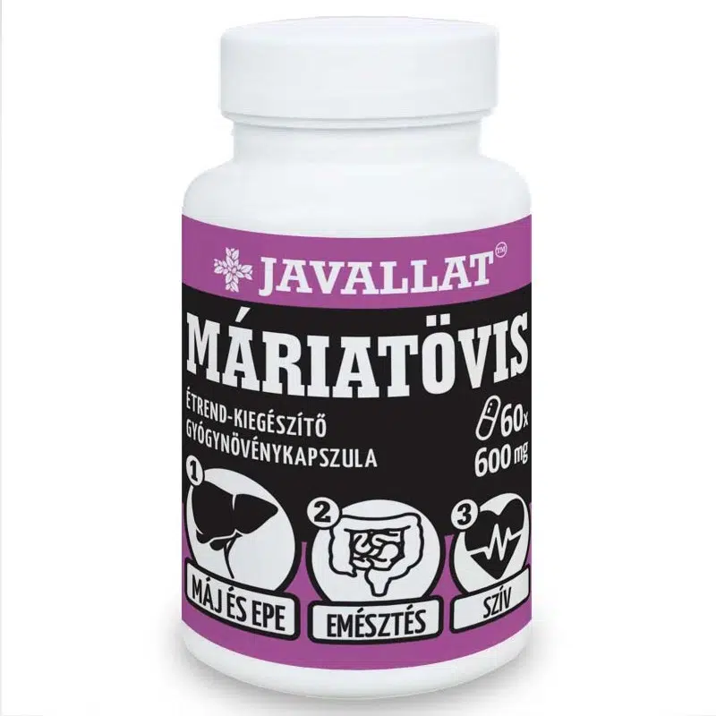 Javallat Máriatövis kapszula - 60db 1 Javallat Máriatövis kapszula - 60db
