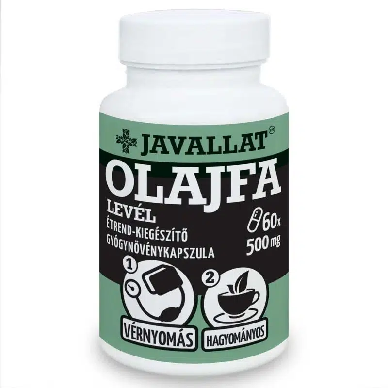 Javallat Olajfa levél kapszula - 60db 1 Javallat Olajfa levél kapszula - 60db