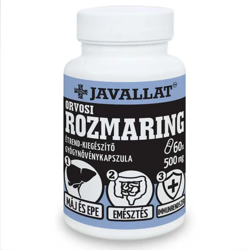 Javallat Orvosi rozmaring kapszula - 60db 1 Javallat Orvosi rozmaring kapszula - 60db