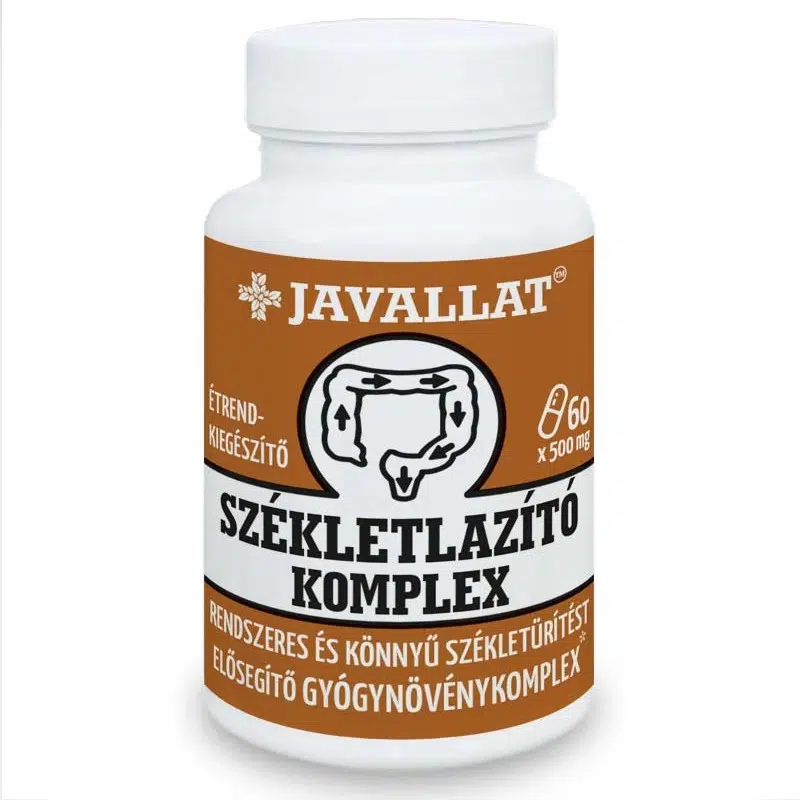 Javallat Székletlazító komplex kapszula - 60db 1 Javallat Székletlazító komplex kapszula - 60db