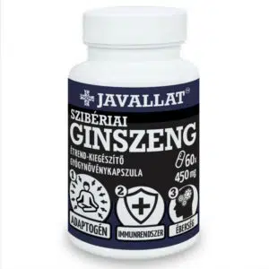 Javallat Szibériai ginszeng kapszula - 60db