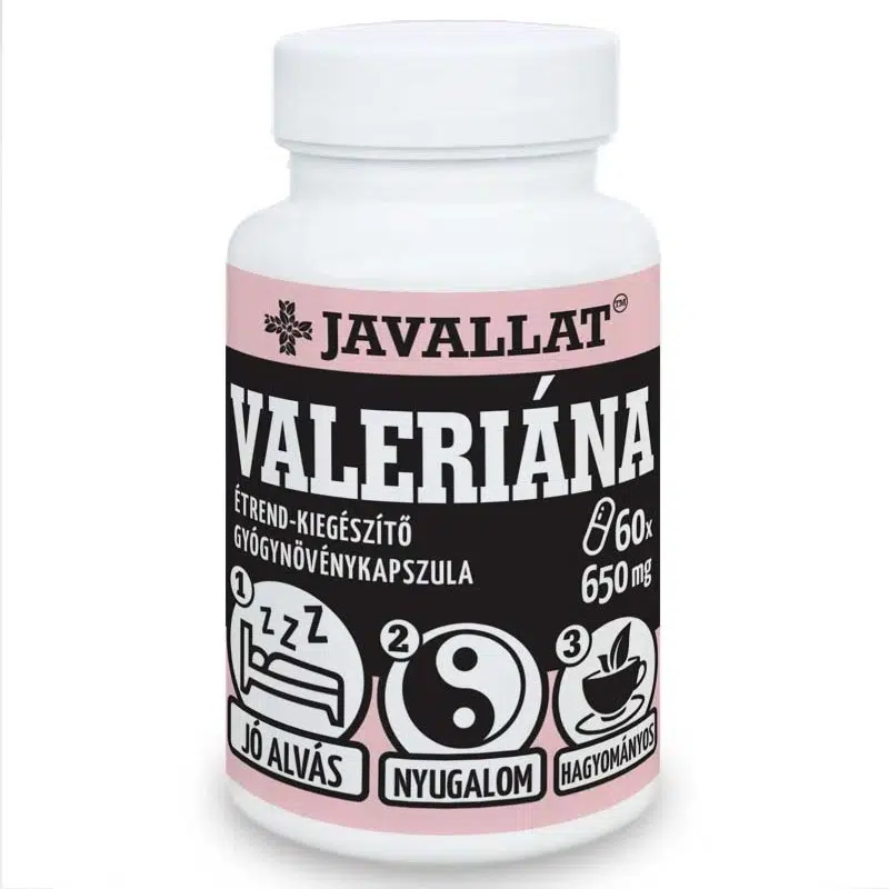 Javallat Valeriána kapszula - 60db 1 Javallat Valeriána kapszula - 60db