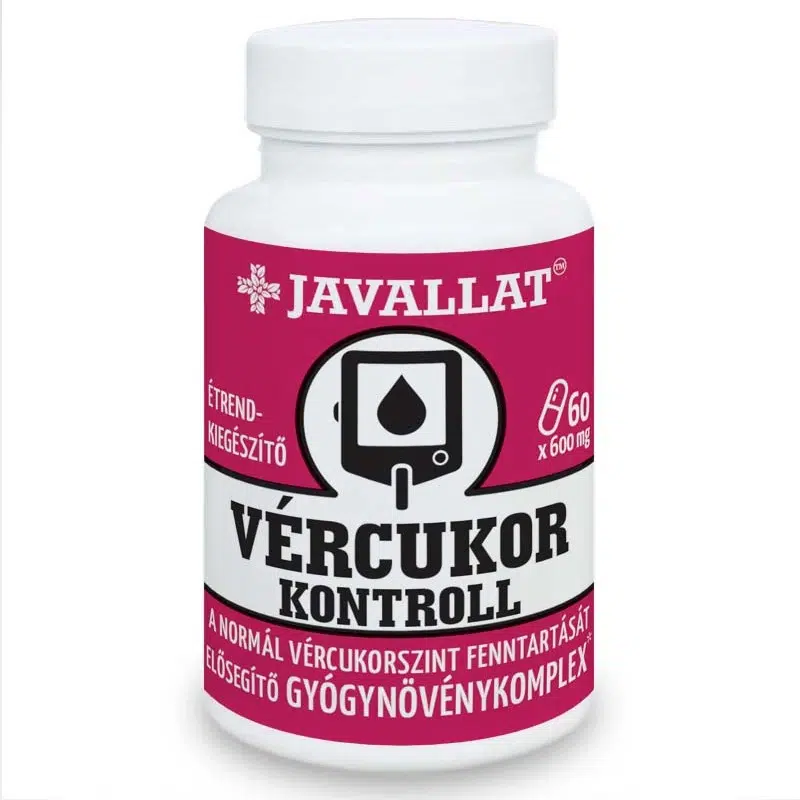 Javallat vércukor kontroll kapszula - 60db 1 Javallat vércukor kontroll kapszula - 60db