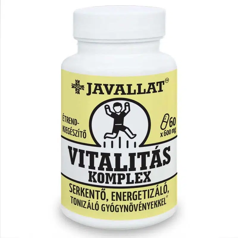 Javallat Vitalitás komplex kapszula - 60db 1 Javallat Vitalitás komplex kapszula - 60db