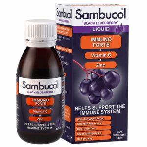 Mannavita Sambucol Fekete bodza Immuno Forte - 120ml