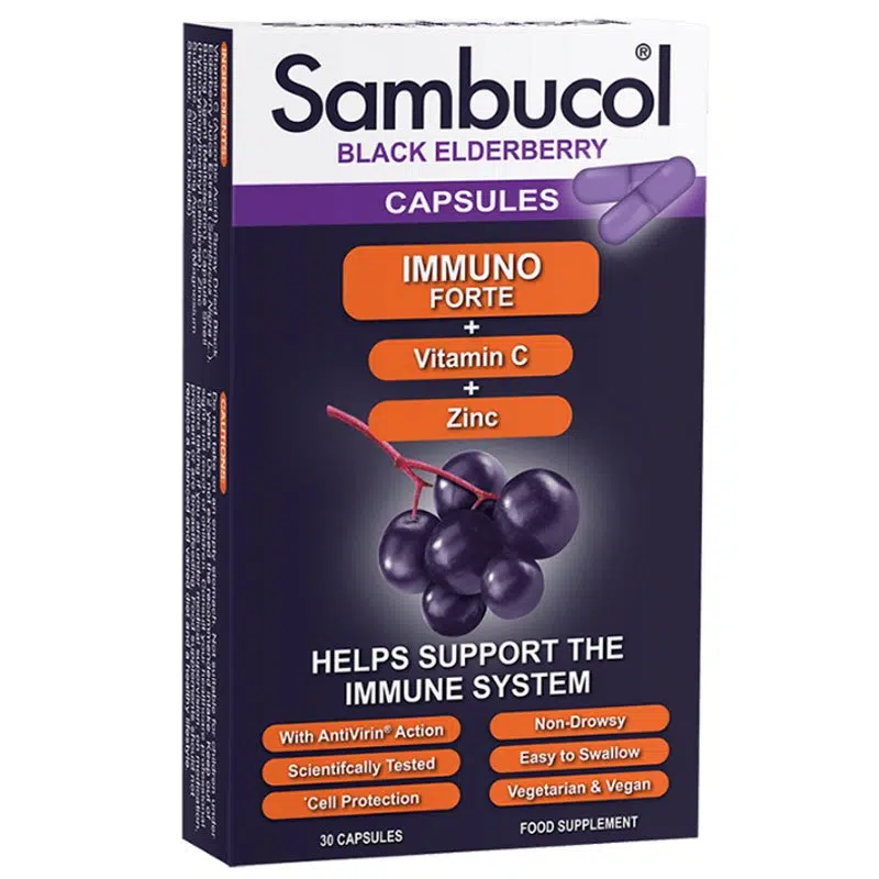 Mannavita Sambucol Immuno Forte kapszula - 30db 1 Mannavita Sambucol Immuno Forte kapszula - 30db