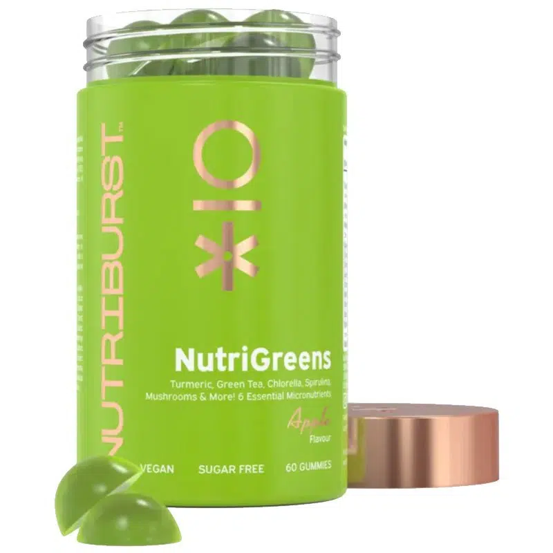 Nutriburst Premium NutriGreens gumivitamin - 60db 1 Nutriburst Premium NutriGreens gumivitamin - 60db