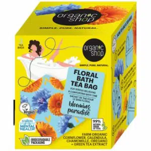 Organic Shop ''Floral Bath'' fürdőfilter virágokkal - 3db