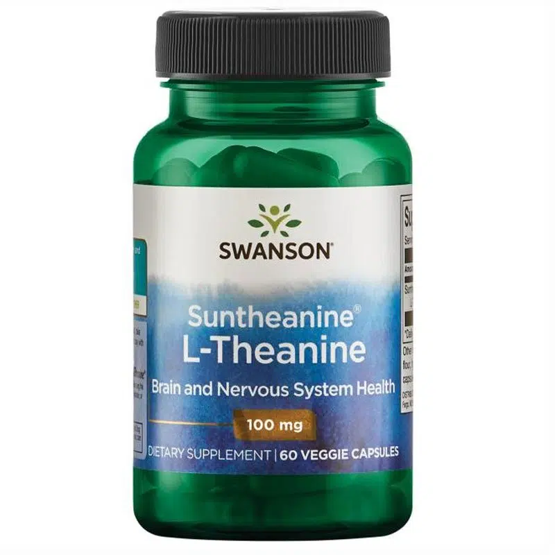 Swanson L-Theanine kapszula - 60db 1 Swanson L-Theanine kapszula - 60db