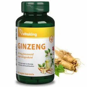 Vitaking Ginseng (ginzeng) kapszula - 90db
