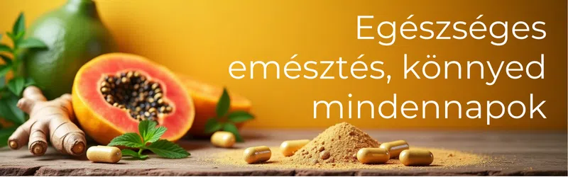 Emésztőenzim: zöld papaya az emésztés támogatásához 10 emésztés, emésztőenzim