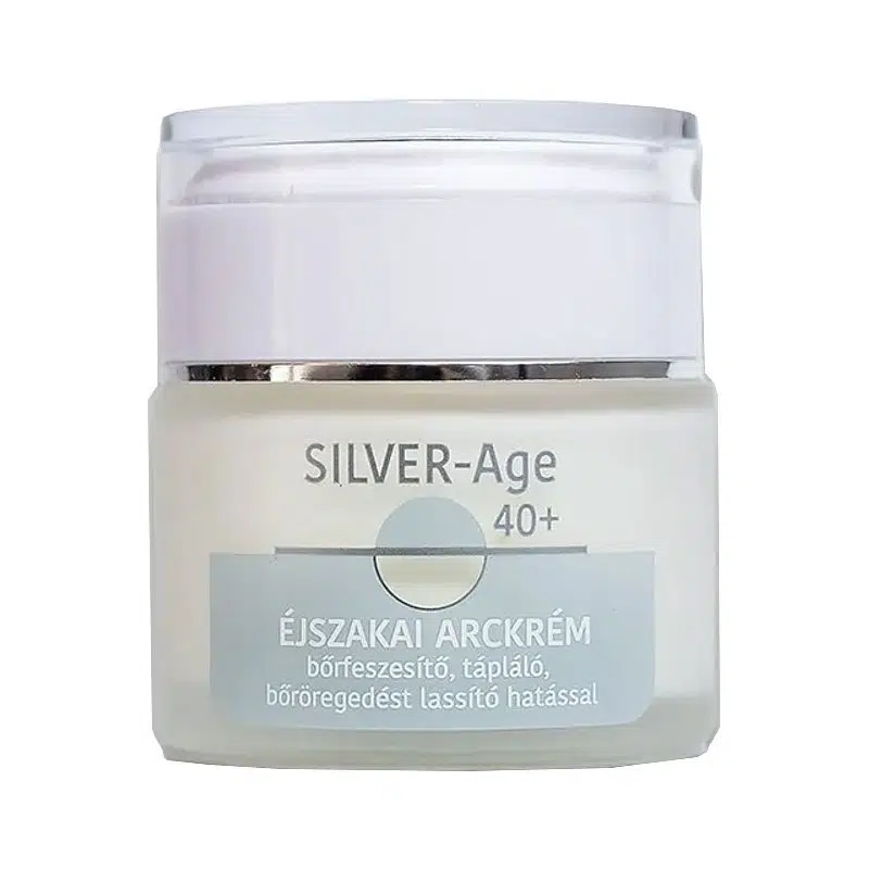 SILVER-Age 40+ Éjszakai arckrém - 50ml 1 SILVER-Age 40+ Éjszakai arckrém - 50ml
