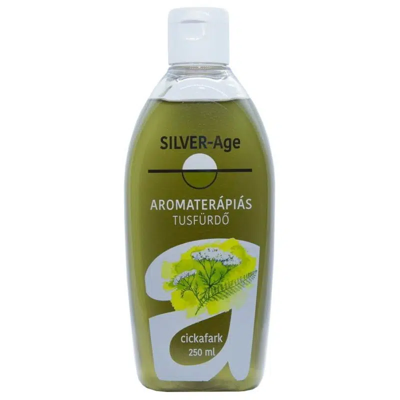 SILVER-Age Aromaterápiás Tusfürdő cickafark - 250ml 1 SILVER-Age Aromaterápiás Tusfürdő cickafark - 250ml