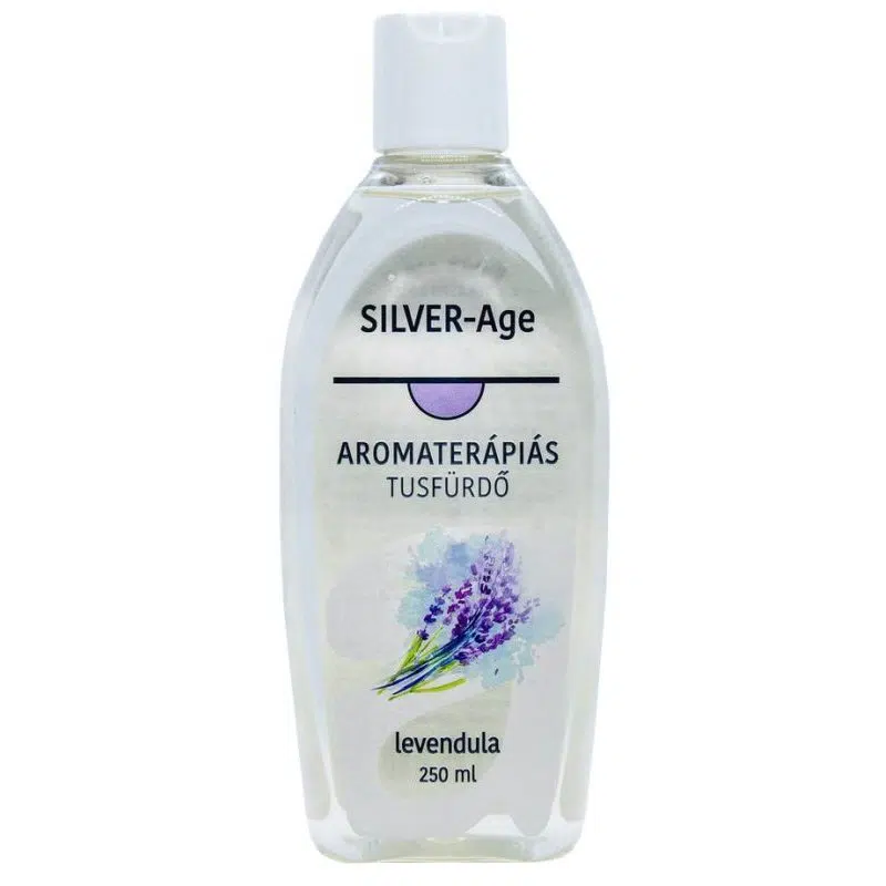 SILVER-Age Aromaterápiás Tusfürdő levendula - 250ml 1 SILVER-Age Aromaterápiás Tusfürdő levendula - 250ml