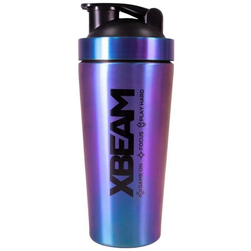 GymBeam XBEAM HoloShake Steel shaker 739ml 1 GymBeam XBEAM HoloShake Steel shaker 739ml